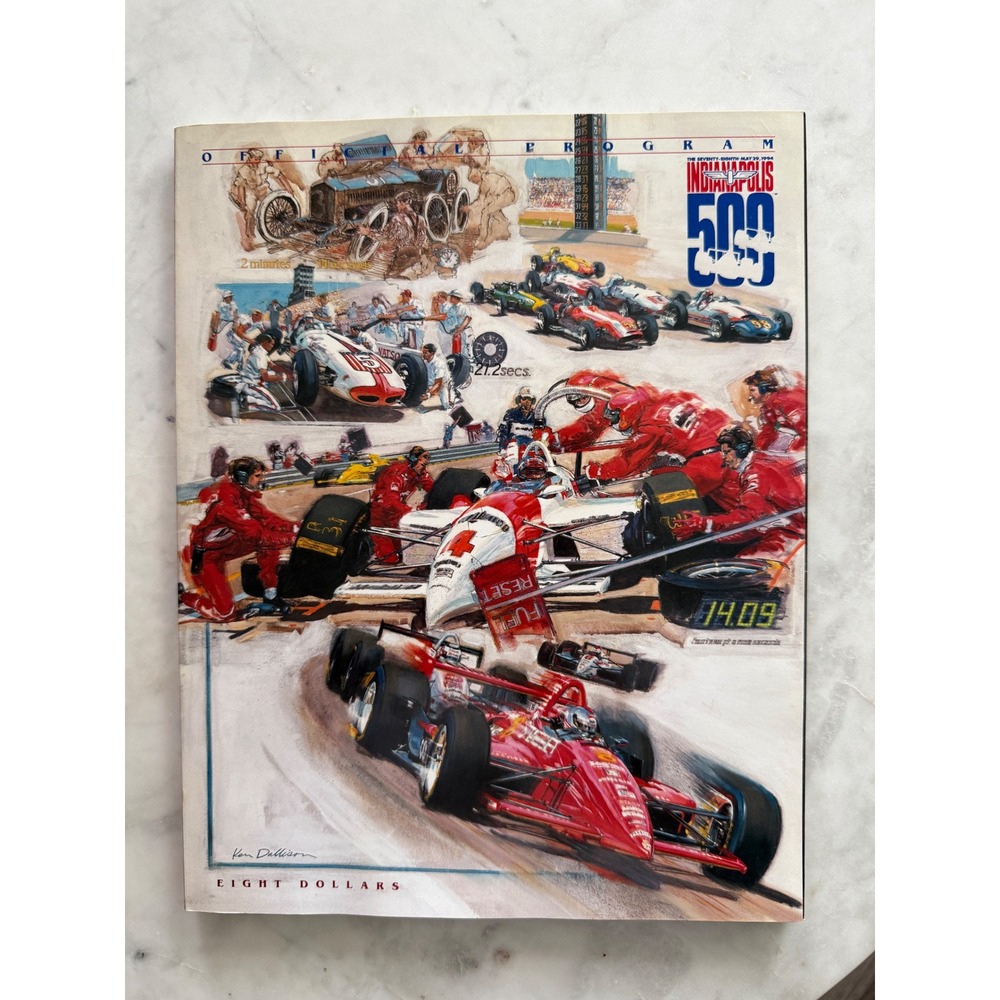 Indianapolis Motor Speedway Vintage 1994 Indianapolis 500 Official Program